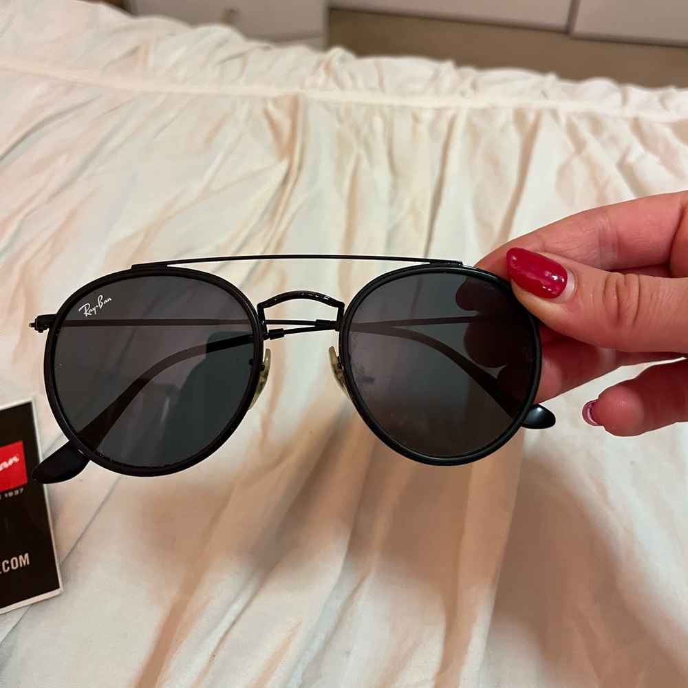 RAY-BAN round double bridge sunglasses